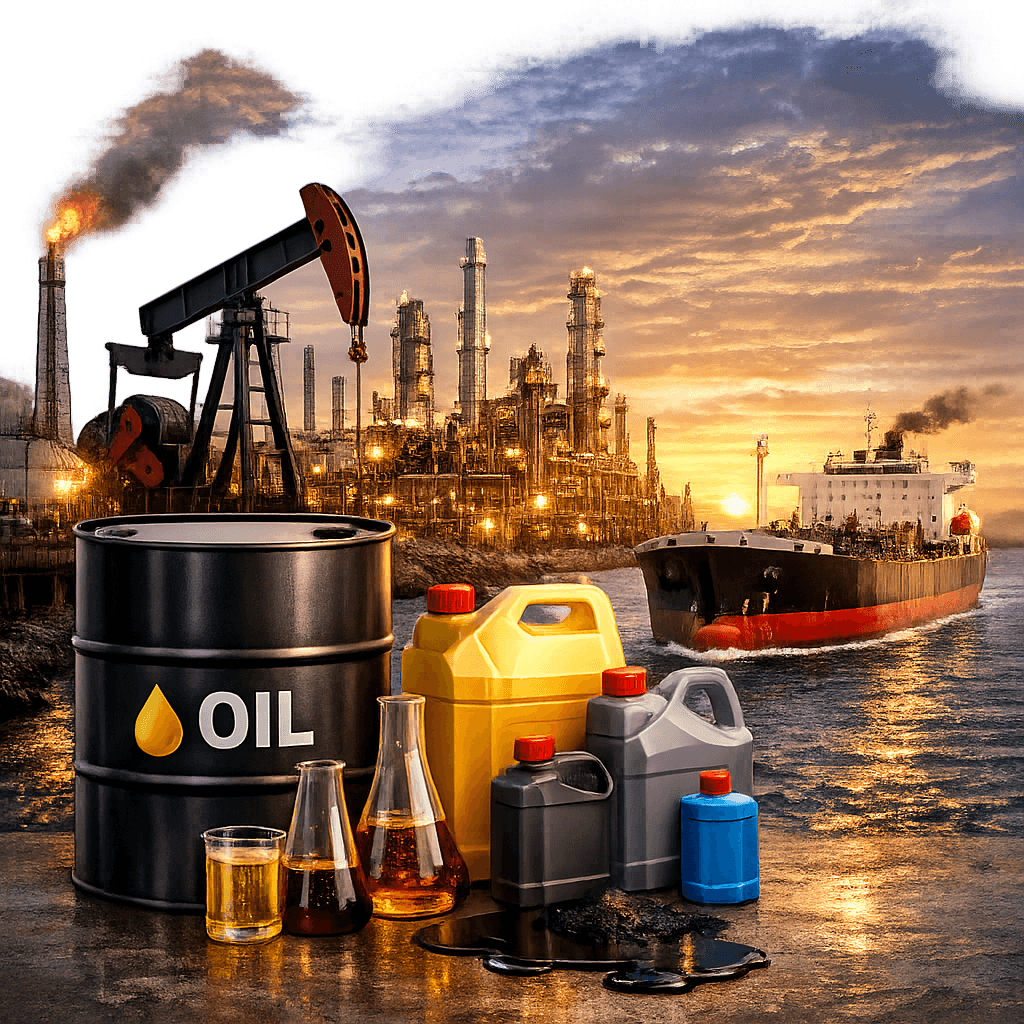 Petroleum products for international energy trading